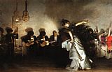 John Singer Sargent - El Jaleo painting